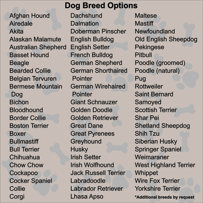 Dog Memorial Window Cling Decal Suncatcher Personalized with Pet's Name and Likeness
