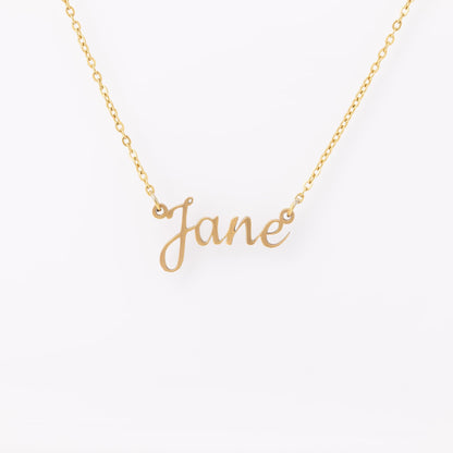 Name Necklace